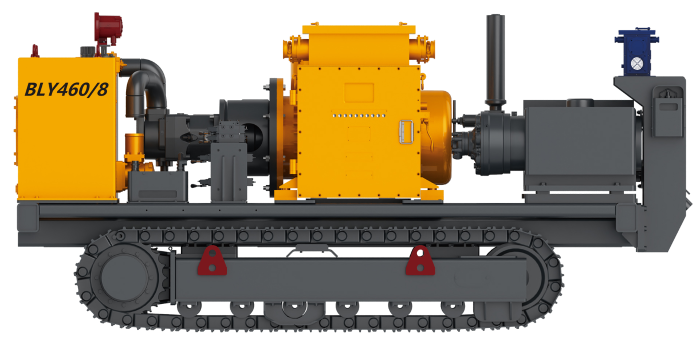 BLY460/8礦用履帶式泥漿泵車