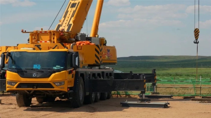 穩鉤定乾坤！徐工G2代XCA200G8-1決勝風電基礎吊裝