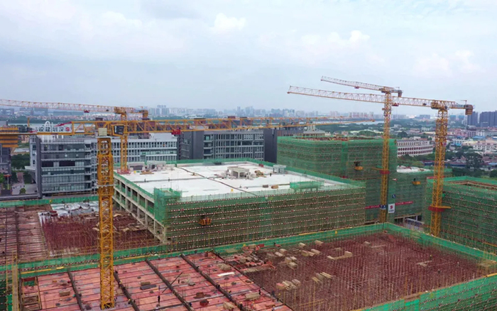 產業升級 | 徐工群塔助力佛山機器人智能產業園