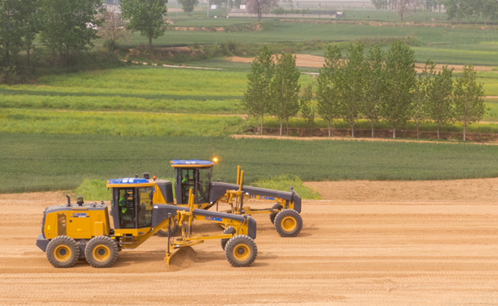 土方智慧施工-河南焦唐高速路基3D平整