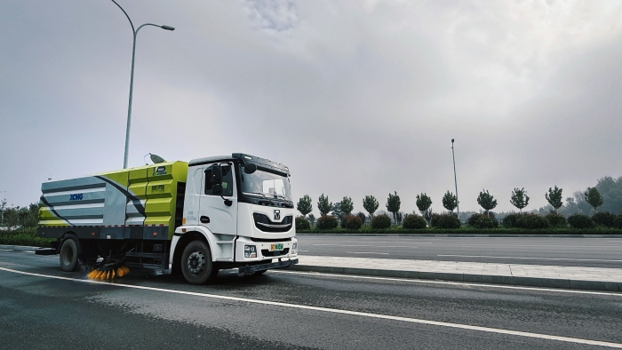 菏澤“迎賓大道”煥新進(jìn)行時(shí)！來(lái)看徐工如何支招